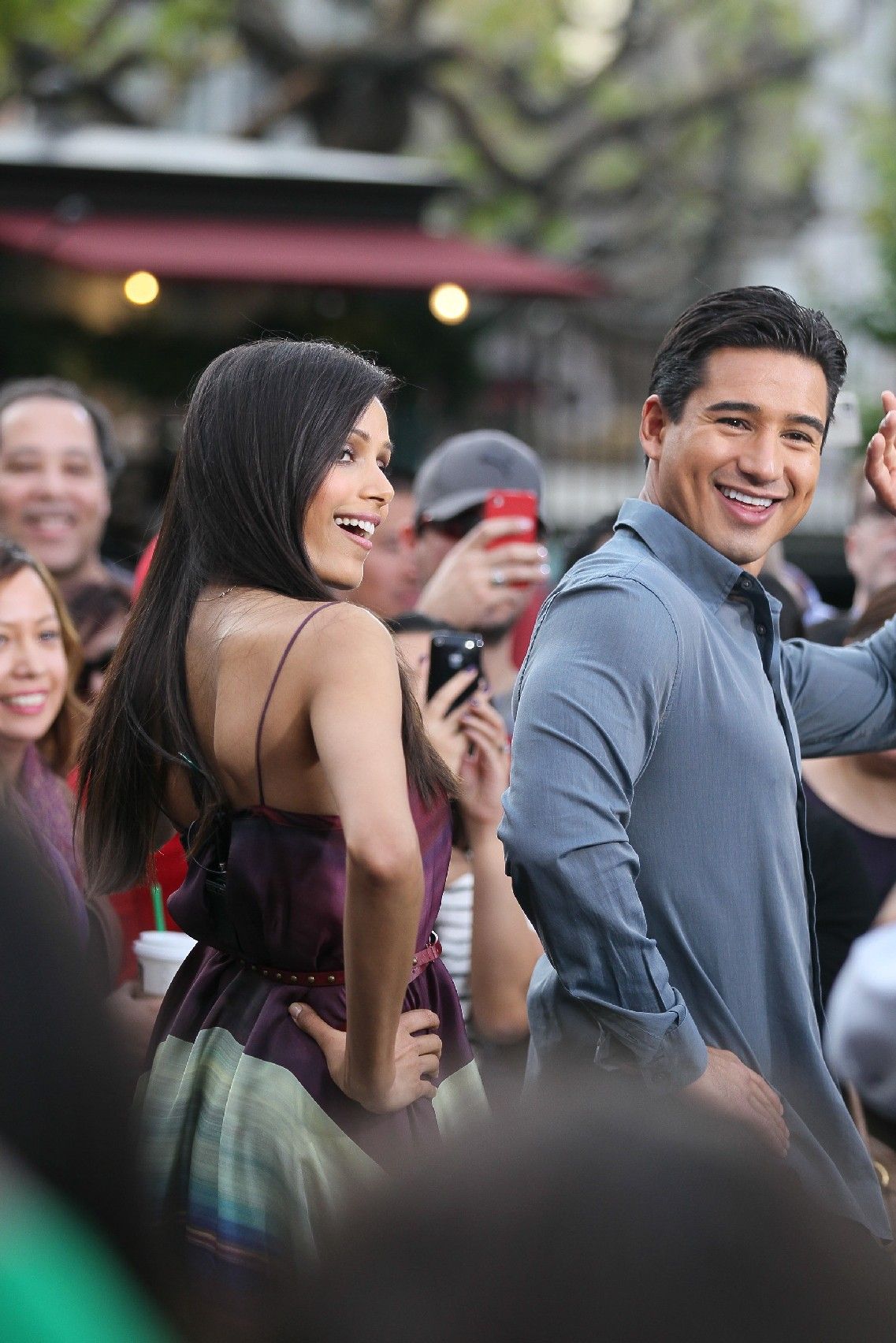 Freida Pinto seen at The Grove  for news programme 'Extra' | Picture 121332